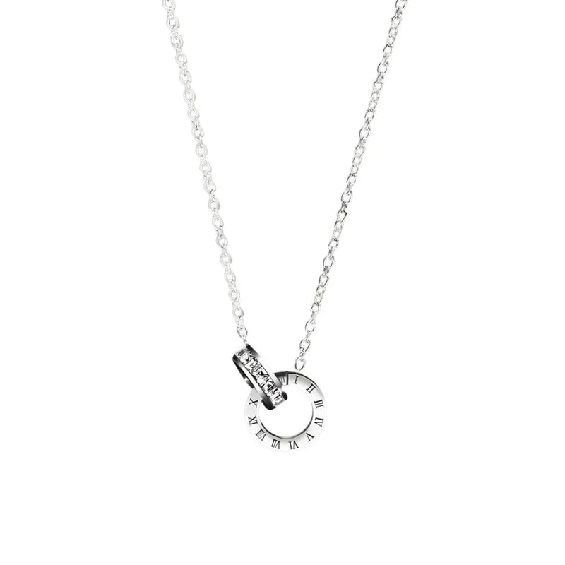 Colar De Aco Inoxidavel Modelo Aureum Fundo Branco