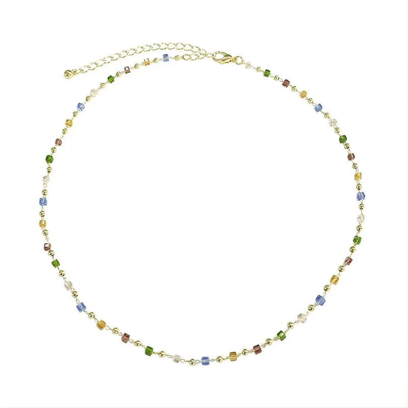 Colar de Micanga Encanto fundo branco