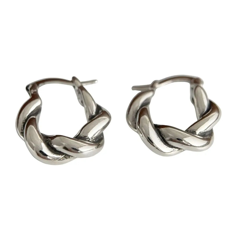 Brinco Prata para Festa Modelo Axis fundo branco