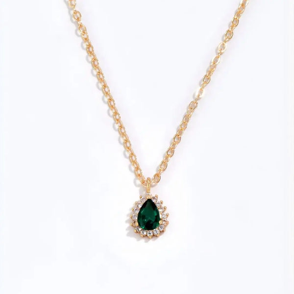 Colar Feminino Dourado Modelo Drop