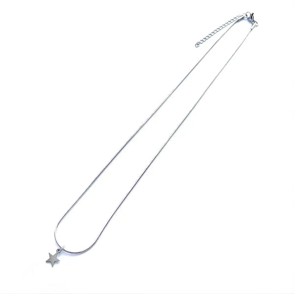 Colar de Aço Inoxidável Modelo Star