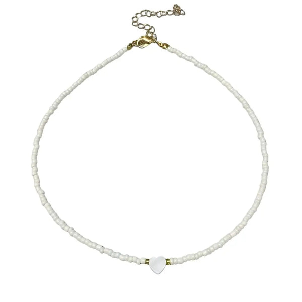 Colar de Miçanga Serena White