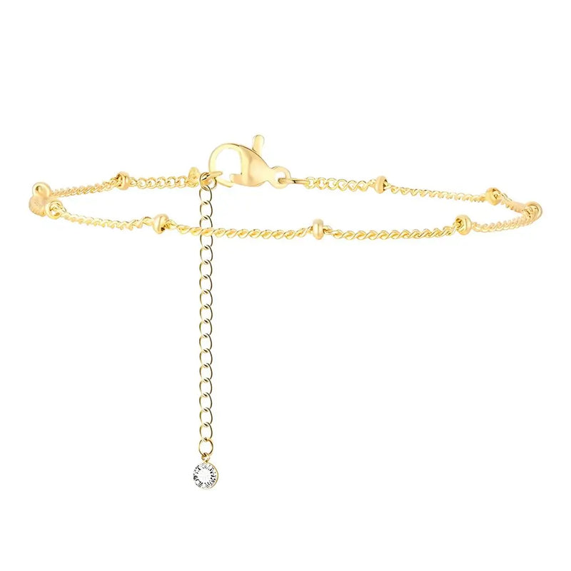 Pulseira Dourada Modelo Brille fundo branco