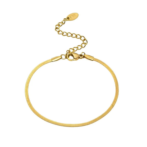 Pulseira Dourada Modelo Solenne