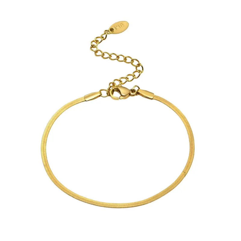 Pulseira Dourada Modelo Solenne fundo branco