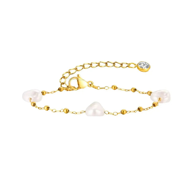 Pulseira de Pérolas Modelo Celine