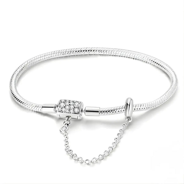 Pulseira de Prata Modelo Drum