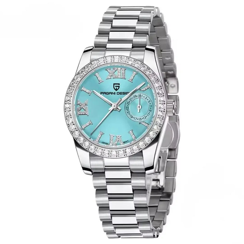 Relogio Feminino Crystal Blue 