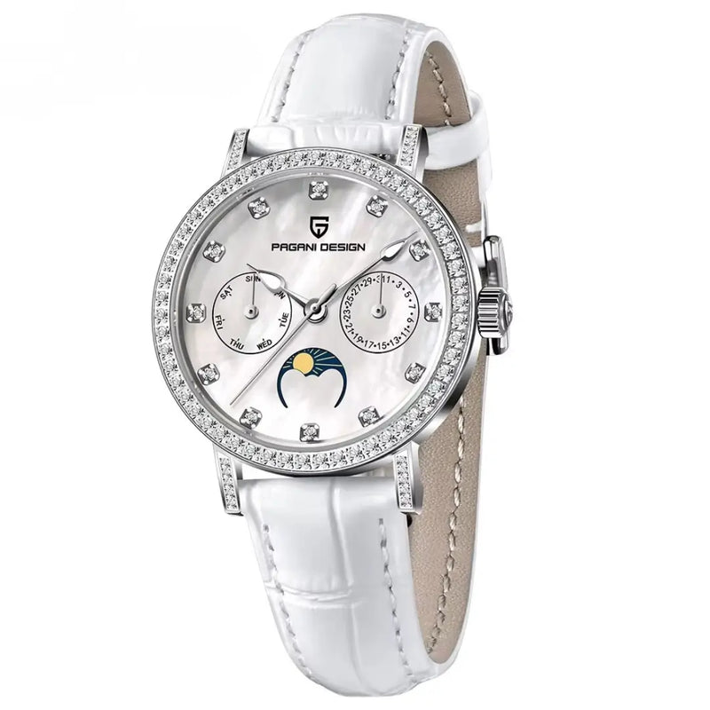Relogio Feminino Moonlight White