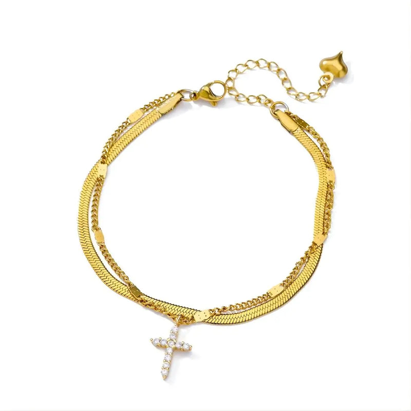 Tornozeleira Modelo Believe Fundo Branco